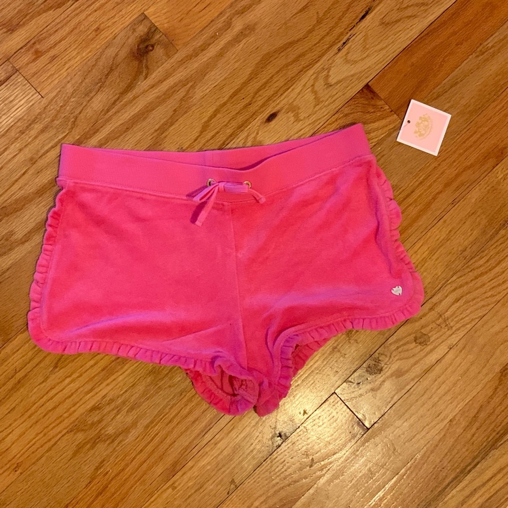 Juicy Couture velour shorts for kids XL